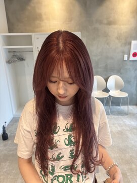 エッジ(EDGE) ラベンダーロング×透明感ゆるウェーブ【EDGE大分】