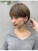 髪質改善/大人ガーリー/似合わせカット/ショートボブ前髪/仙台