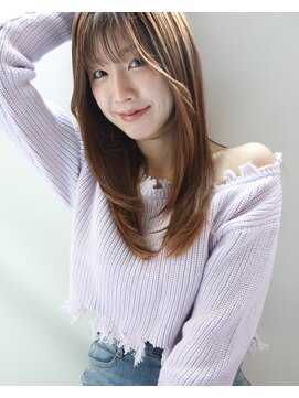 キングスベリー(Hair Relaxation King's Berry) レイヤーストレート大人ガーリー