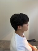ダウンパーマ/センターパート/ニュアンスパーマ/韓国/橋本修杜