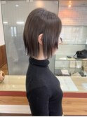 顔周りレイヤー×切りっぱなしボブ【りり】
