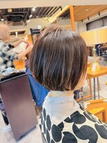 スパイスアヴェダ サロンアンドスパ 玉川高島屋SC店(SPICE AVEDA salon&spa)&nbsp;骨格修正　丸みボブ　【SPICE AVEDA 田中】