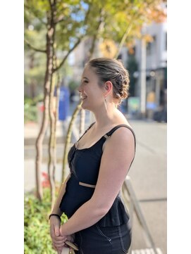シャトン 中崎(chaton) 国際交流パーティーヘアセット