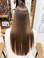 ピークスヘア(peaks hair)&nbsp;従来の縮毛矯正と違う髪質改善ストレート 柔らかい手触りを実現