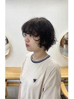 ラポール(Rapport) ラフなこなれ感あるパーマスタイル