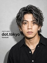 men’s salon dot.tokyo 川崎店【ドット】【10月2日 NEW OPEN(予定)】&nbsp;ハイライトパーマ【川崎/川崎駅/メンズ/men's/メンズパーマ】