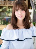 *bliss川口*愛され♪斜めバングxワンカールセミディa