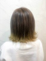 レイール 下北沢(Reir)&nbsp;【Reir下北沢】*+フリンジボブ+裾レモンイエロー+*