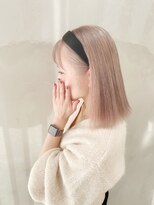 リンドトウキョウ(LINDO TOKYO)&nbsp;YA10_クリアピンク/ダブルカラー/ピンクベージュ/ハイトーン