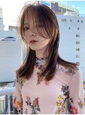 【arte HAIR】フェイスフレーミング/ミディアム/ストレート