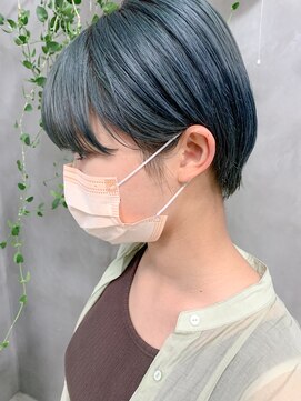 テトヘアー(teto hair) ターコイズ、オリーブカラー、グリーンアッシュ、モスグリーン