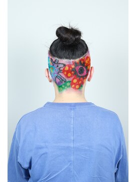 クリップ ジョイント ゴッド(CLIP JOINT GOD) 刈り上げアート