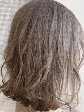 ムク 新宿(muc) ミニウルフ/テラコッタ/デジタルパーマ/くすみブルー[新宿]