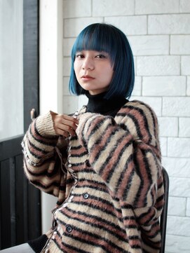 ヘアーアンドメイク フォルス(HAIR&MAKE FORS) 《似合わせボブ》シンプルだけどお洒落なワンレンボブ