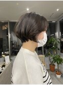 韓国ショートボブ/丸みショートヘア/髪質改善/清澄白河/住吉