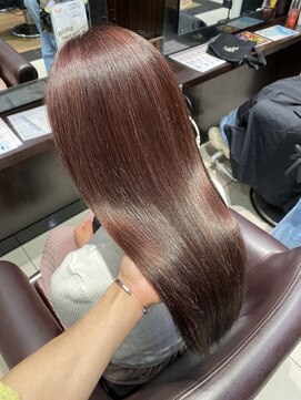 ゼスト フィーノ(ZEST fino) 【ZEST立川 橋本姫奈】髪質改善×ハイライトピンクベージュ