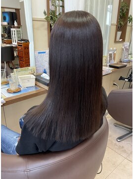 コアフィールフィス(COIFFURE fils) 【見附 今町】初☆M3D ツヤ感UP ロングツヤカラー