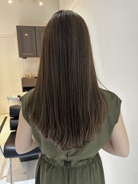 ヨロ 小岩(YOLO) ハイライトカラーミルクティーベージュケアブリーチダブルカラー