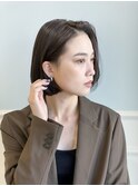 ハンサムボブ/髪質改善20代30代40代50代縮毛矯正白髪ぼかし韓国