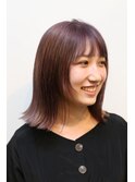 ハサミ一本で創るハイトーンミディアム