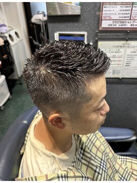 センス 大井町店 アップバングフェード