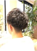 ツーブロックパーマスタイル