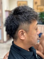 アポロカットステージ 相模大野店&nbsp;アップバング/ツーブロックマッシュ<理容室>[メンズ/相模大野]