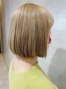 グラム バイ レイエレガンス(glam by REIELEGANCE) ワンカールボブ×ハニーベージュ