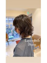 マージュ ギンザ(marju GINZA)&nbsp;春オススメの緩めレイヤーボブパーマ