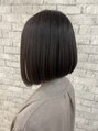 ヘアダイニング ボア(hair dining BoA's) 髪質改善ストレートの前下がりボブ