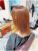 大人可愛い切りっぱなしラフミディアム