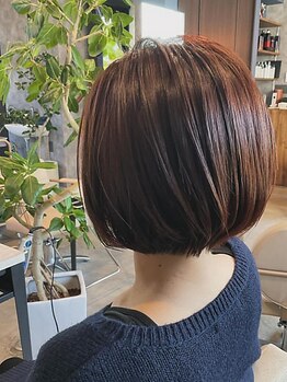 ヘアーズ ナノハナ(hair's nanohana)の写真/≪本当に似合うショートが知りたい方へ≫骨格診断で全身のトータルバランスを見極め,魅力を引き出すStyleに