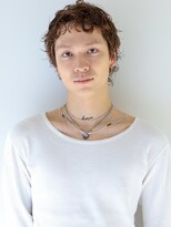 おしゃれカーリーウルフマッシュ×透明感ベージュ