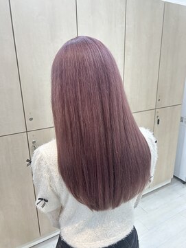 アイズ 横浜(IS) ピンクベージュ/ダブルカラー/ブリーチカラー/髪質改善