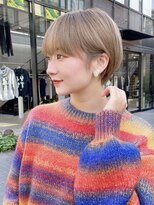ロンド ジュルード 名古屋(Lond jeloud)&nbsp;ショート ボブ インナー 艶髪 韓国風 レイヤーカット255