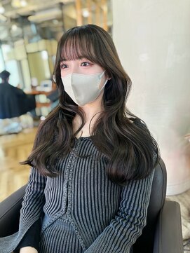 アリスバイアフロート 自由が丘(ALICe by AFLOAT) 韓国くびれヘア/オリーブグレージュ【自由が丘】