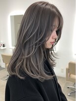 エル 新小岩(elu)&nbsp;美髪/ワイドバング/レイヤーカット/くすみベージュ/新小岩駅