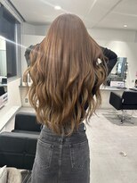 キング(K!ng)&nbsp;縮毛矯正髪質改善ハイライトレイヤーカット楠葉美容室エクステ