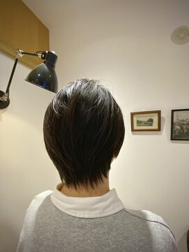 美シルエットショートボブ