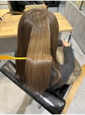 ブリーチ、ハイトーンでもできる酸性ストレート