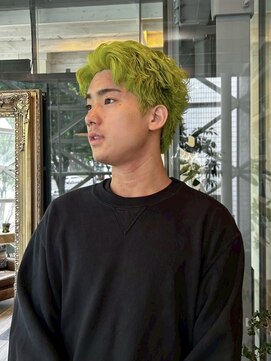 バディヘア アムル(BUDDY HAIR amour) 【栄　矢場町　大須】　ハイトーンブリーチ　ダブルカラー