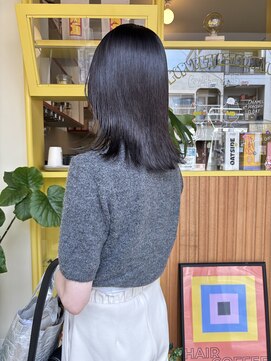 ヒントステーション(HINTSTATION) 〈浅草 半個室〉コスメストレート/アッシュグレー