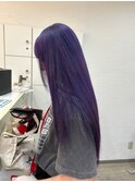 ロングストレート/バイオレット