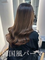 アミー 池袋(Ammy)&nbsp;コテ巻き風パーマ /韓国風パーマ/デジタルパーマ/レイヤーカット