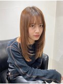 ロングローレイヤー　髪質改善　博多美容室