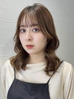 ミモザ シンサイバシ(Mimosa shinsaibashi)の写真/【心斎橋駅徒歩4分】”トレンド×似合わせ”スタイルなら”Mimosa”にお任せ＊大人可愛いスタイルに♪