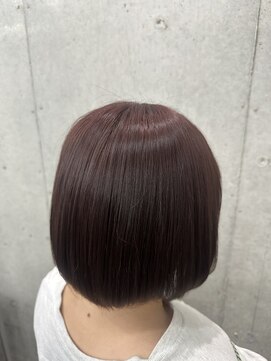 アジールヘア 赤羽駅南口店(agir hair) ブリーチなしダブルカラーレッドブラウン
