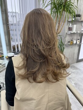 エヴァン(HEVIN) レイヤーカット☆シナモンベージュ☆