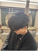 ダウンバングショート/フェザーパーマ/アクティブショート