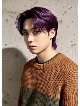 冬映えバイオレット×韓国レイヤー
